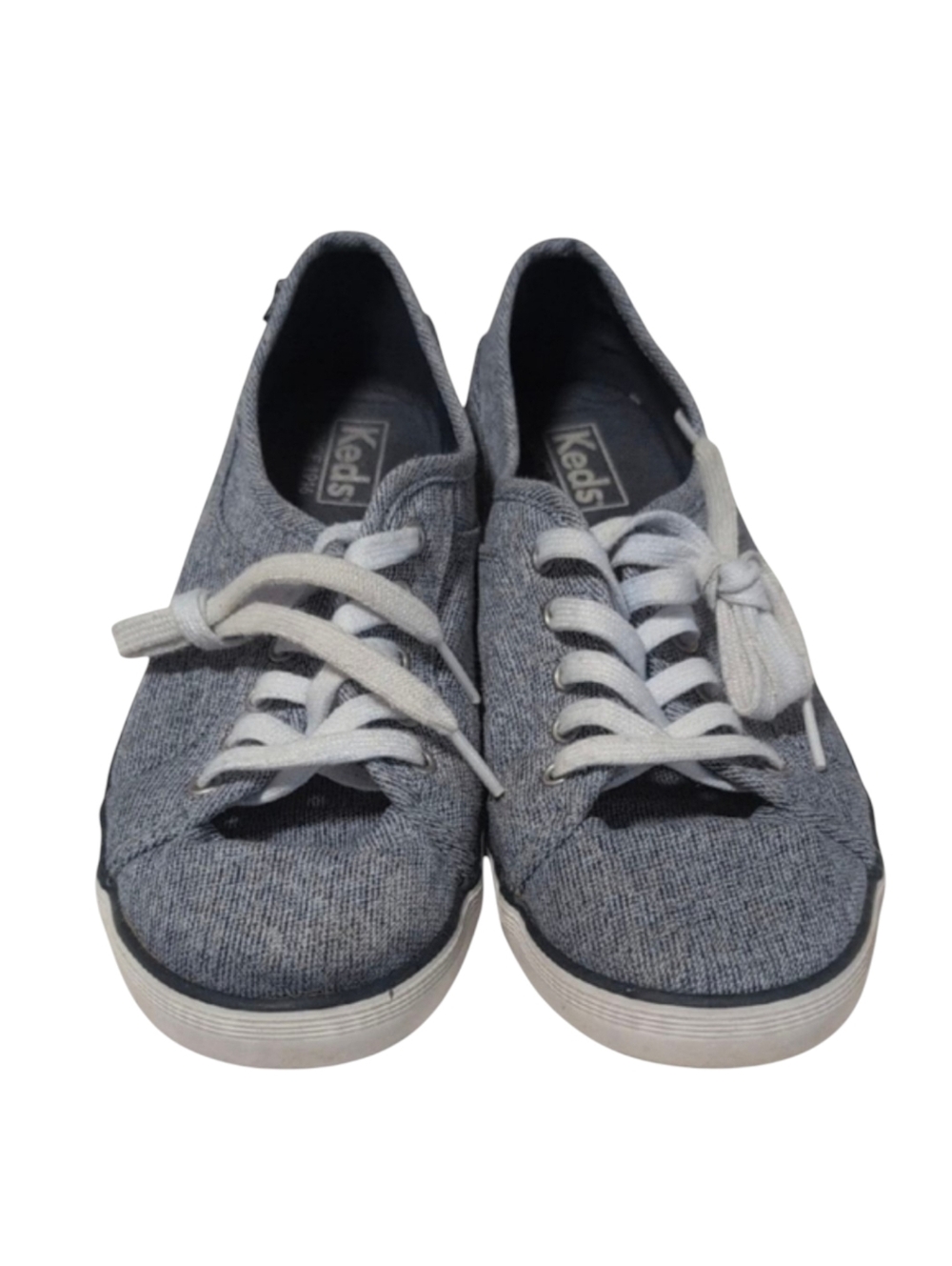 Keds Coursa Heathered Blue Lace-Up Sneakers Size 9.5